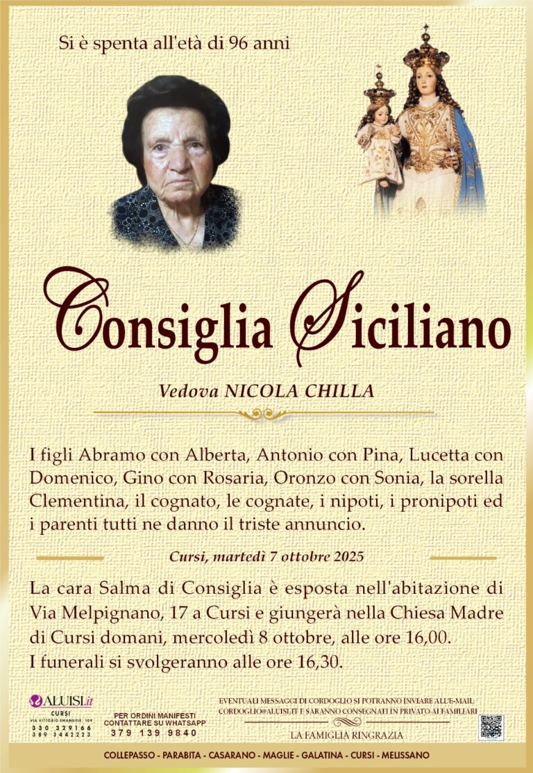 annuncio CONSIGLIA