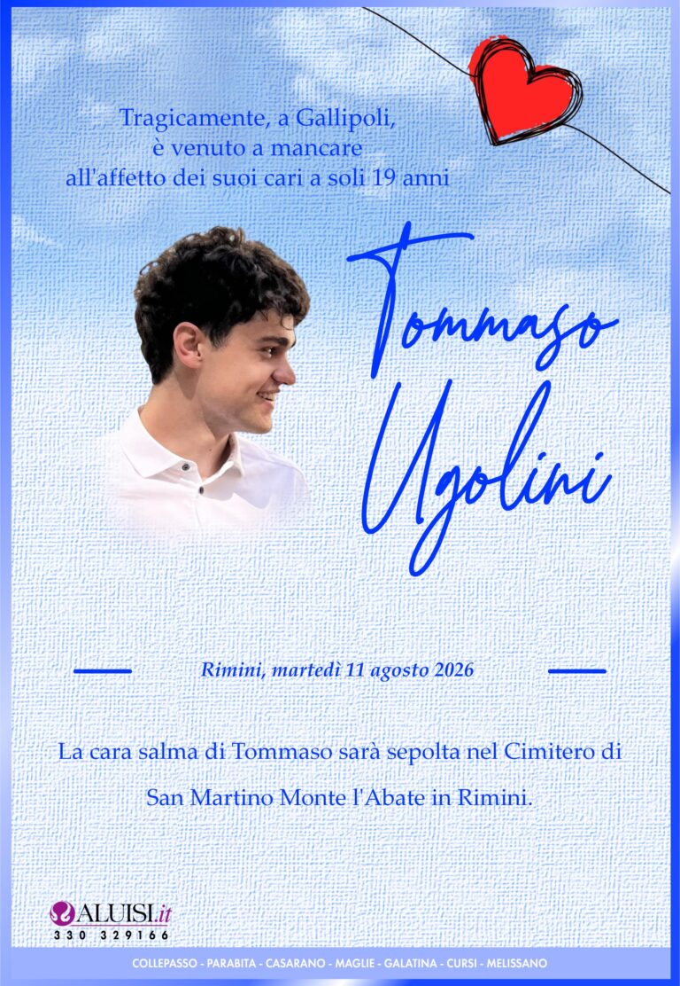 Annuncio TOMMASO UGOLINI 1