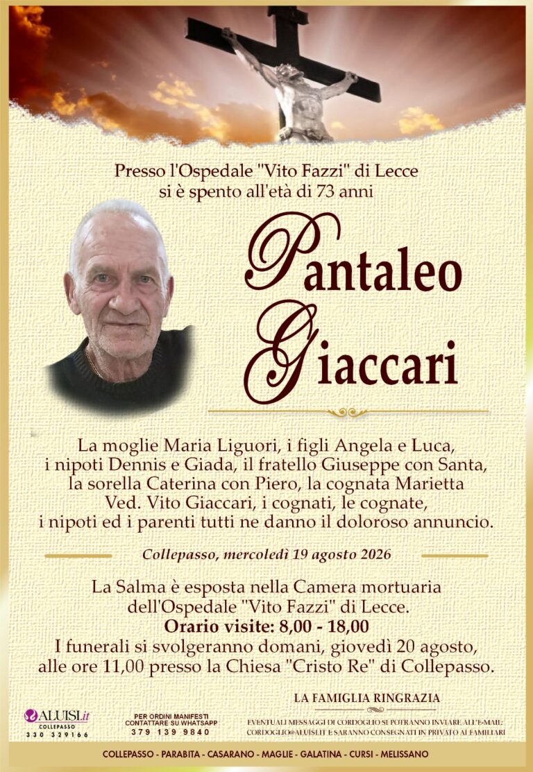 annuncio PANTALEO