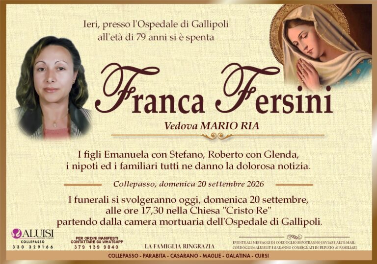 ANNUNCIO franca
