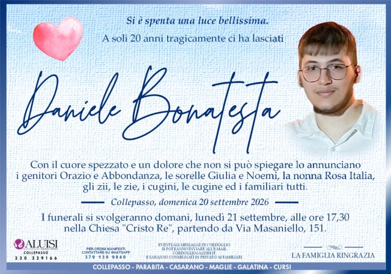 annuncio DANIELE