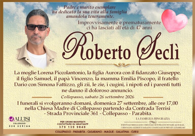 annuncio ROBERTO