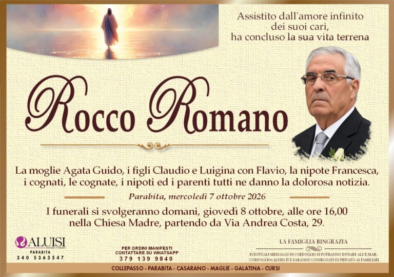 ANNUNCIO ROCCO ROMANO