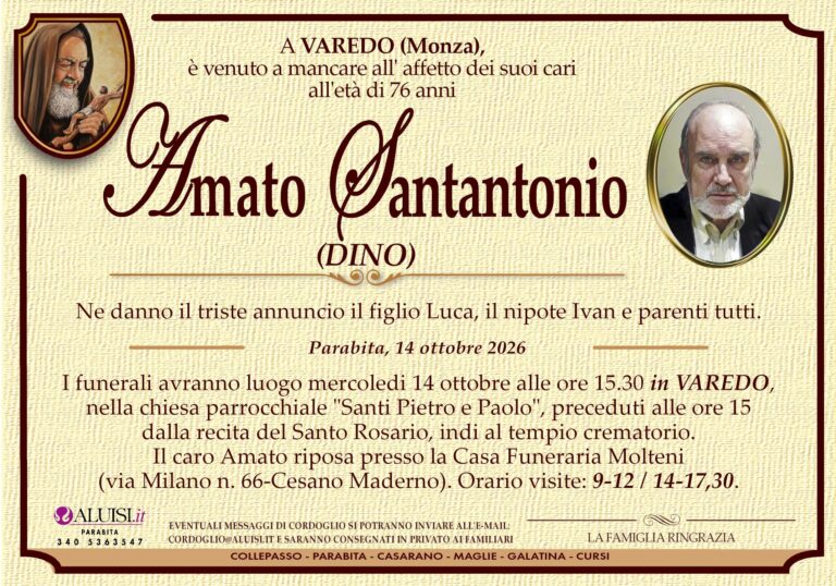 annuncio AMATO SANTANTONIO Parabita - Copia