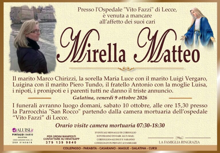 annuncio MIRELLA MATTEO